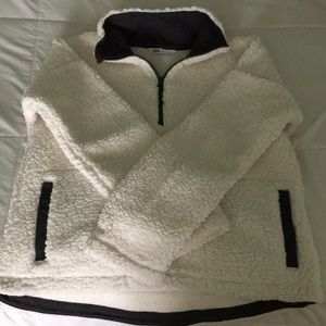 Pullover fluffy winter fleece